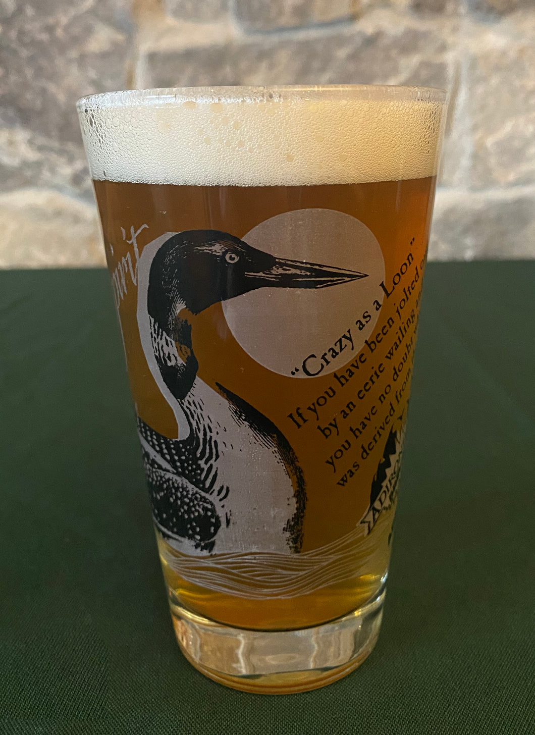 Spirit Loon Pint Glass